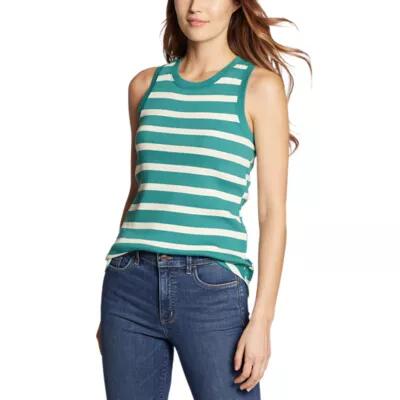 Eddie Bauer Women's Myriad Rib Racerback Tank Top Cover