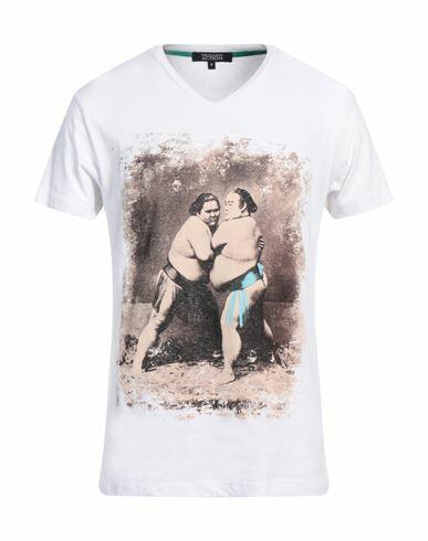 Trussardi Action Man T-shirt White Cotton Cover