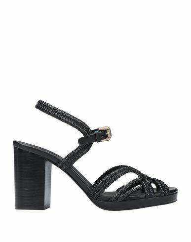 See By Chloé Woman Sandals Black Calfskin Cover