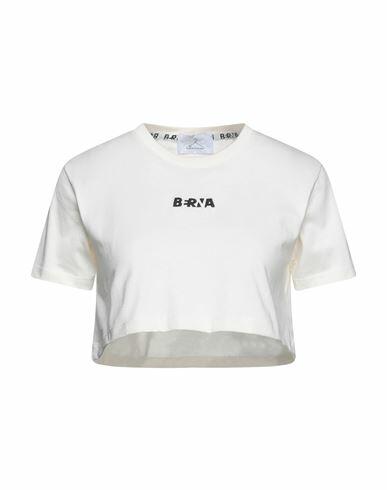 Berna Woman T-shirt Ivory Cotton Cover