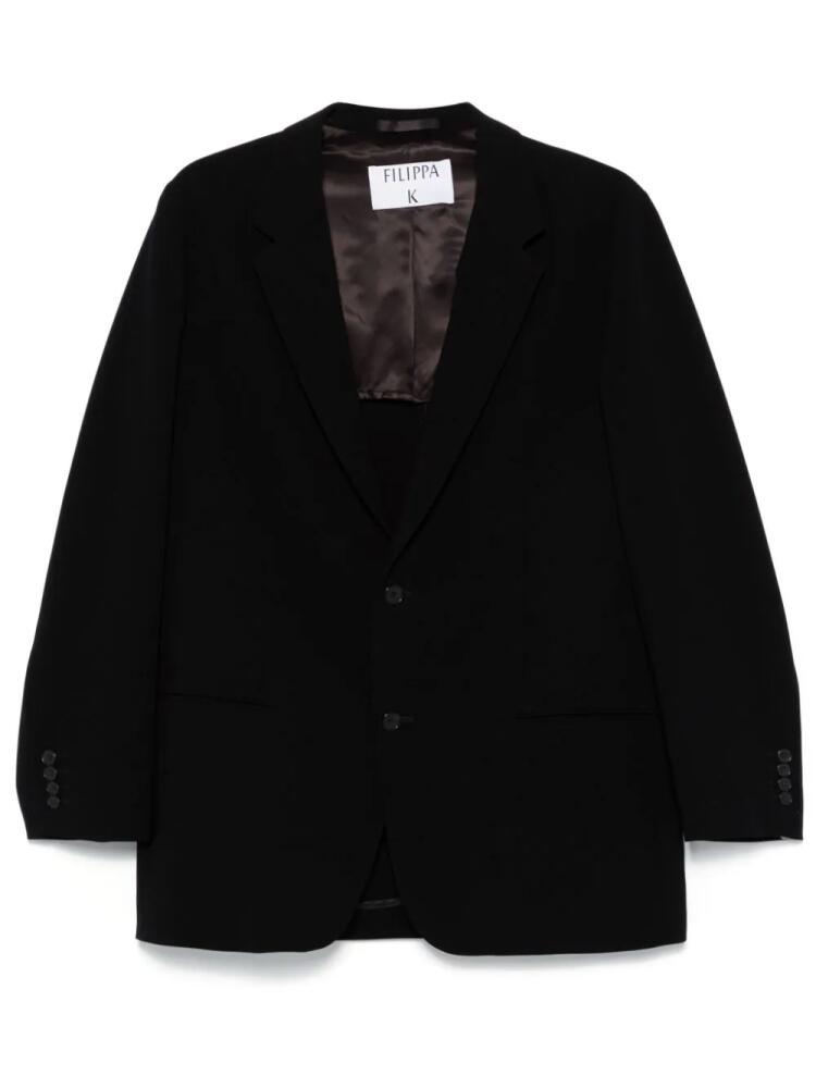 Filippa K Relaxed blazer - Black Cover