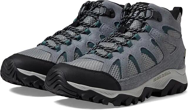 Merrell Oakcreek Mid Waterproof (Monument/Seamoss) Men's Shoes Cover