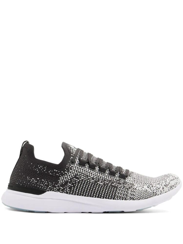 APL: ATHLETIC PROPULSION LABS mélange-effect lace-up sneakers - Grey Cover