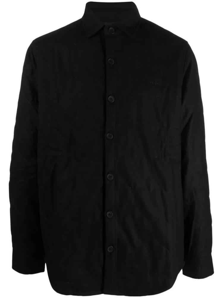 ARTE Stockton quilted shirt - Black Cover