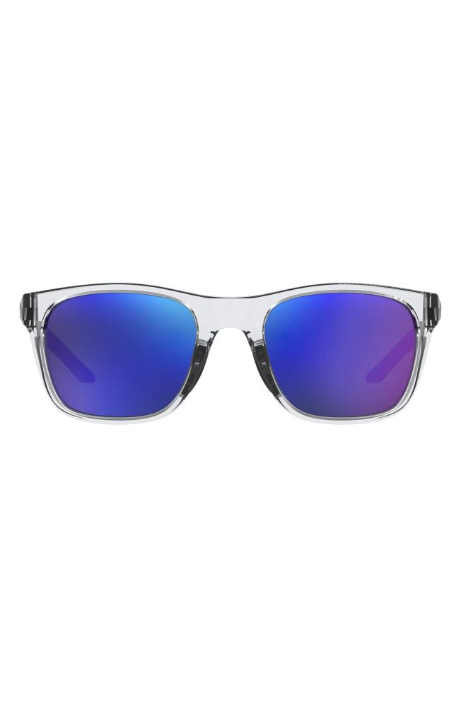 Under Armour 55mm Square Sunglasses in Crystal Cover