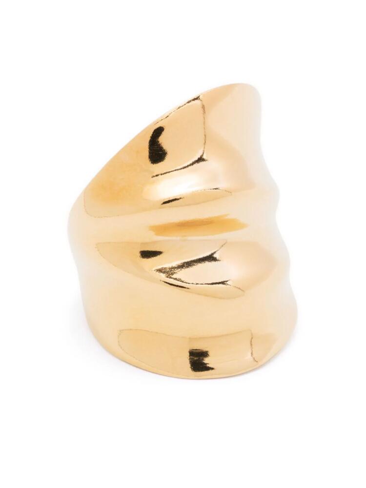 Annelise Michelson Draped metal ring - Gold Cover