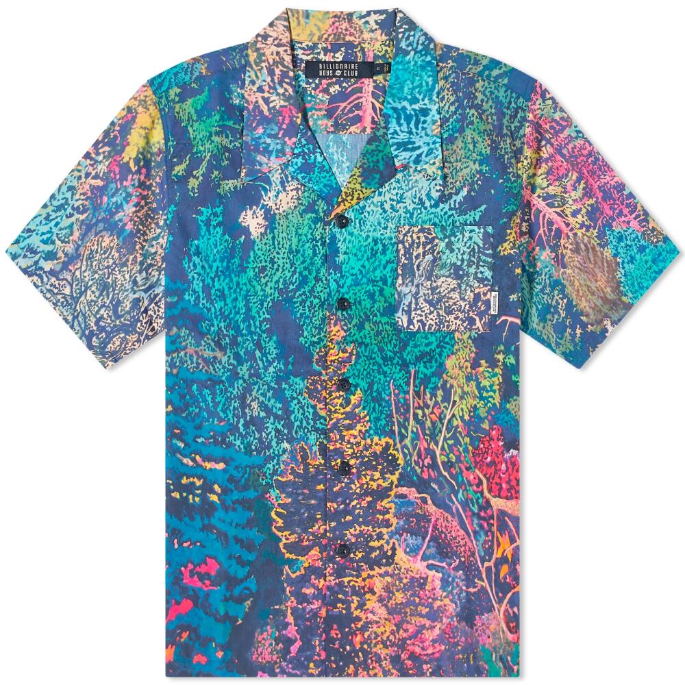 Billionaire Boys Club Men's Wilderness Vacation Shirt in Multi Cover