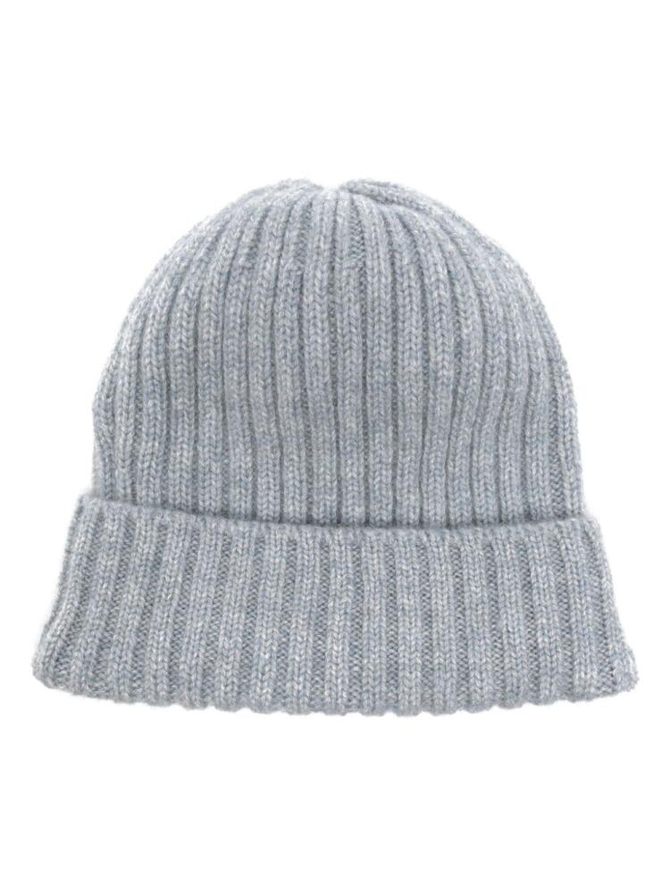 Fedeli cashmere beanie - Blue Cover