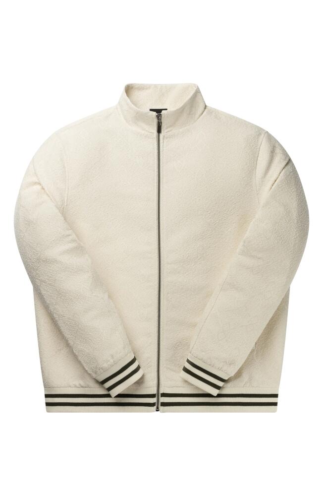 DAILY PAPER Shakir Bouclé Track Jacket in Off White Cover