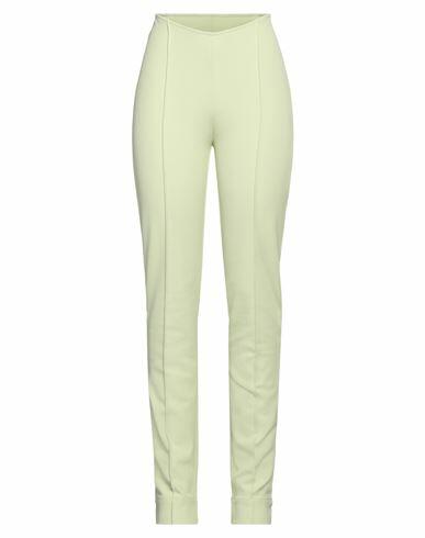 Ganni Woman Pants Light green Recycled polyester, EcoVero viscose, Elastane Cover