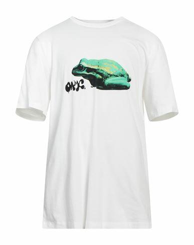 Oamc Man T-shirt White Cotton Cover