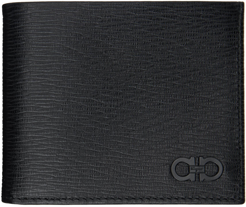 Ferragamo Navy Gancini Wallet Cover