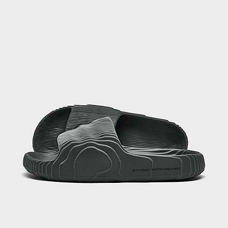 Adidas Originals adilette 22 Slide Sandals in Grey/Grey Cover