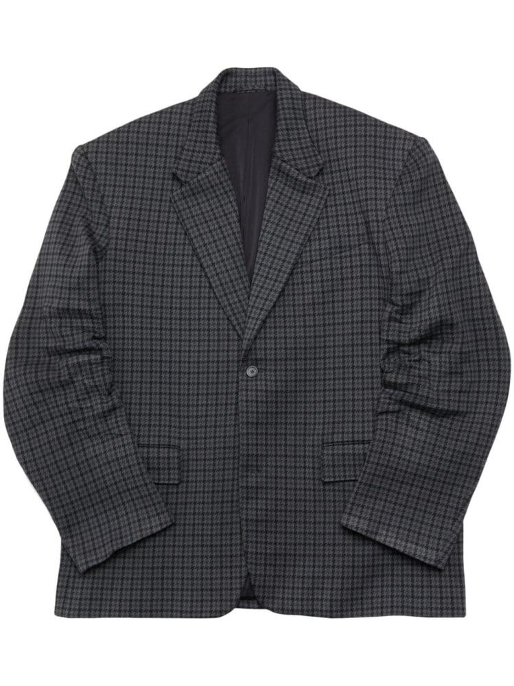 Balenciaga houndstooth blazer - Grey Cover