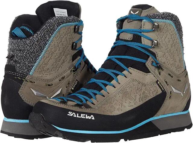 SALEWA Mountain Trainer 2 Winter Mid GTX (Bungee Cord/Delphinium) Women's Shoes Cover