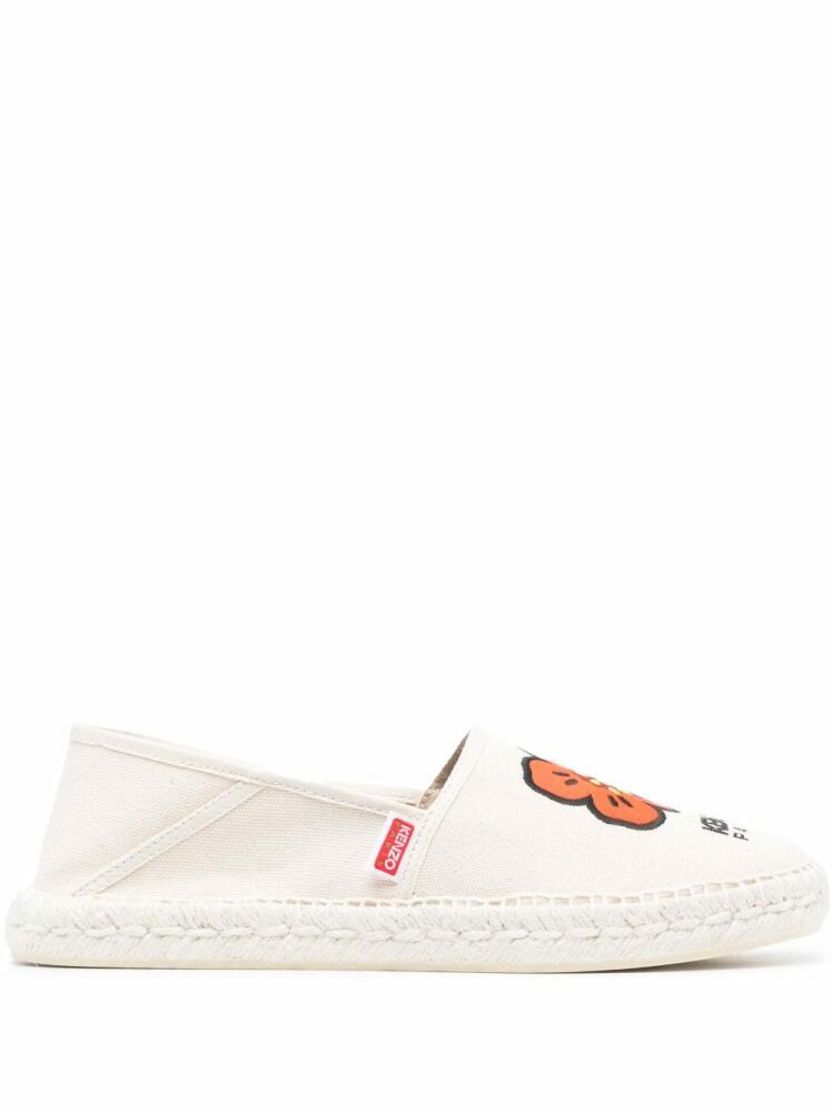 Kenzo Boke Flower canvas espadrilles - Neutrals Cover