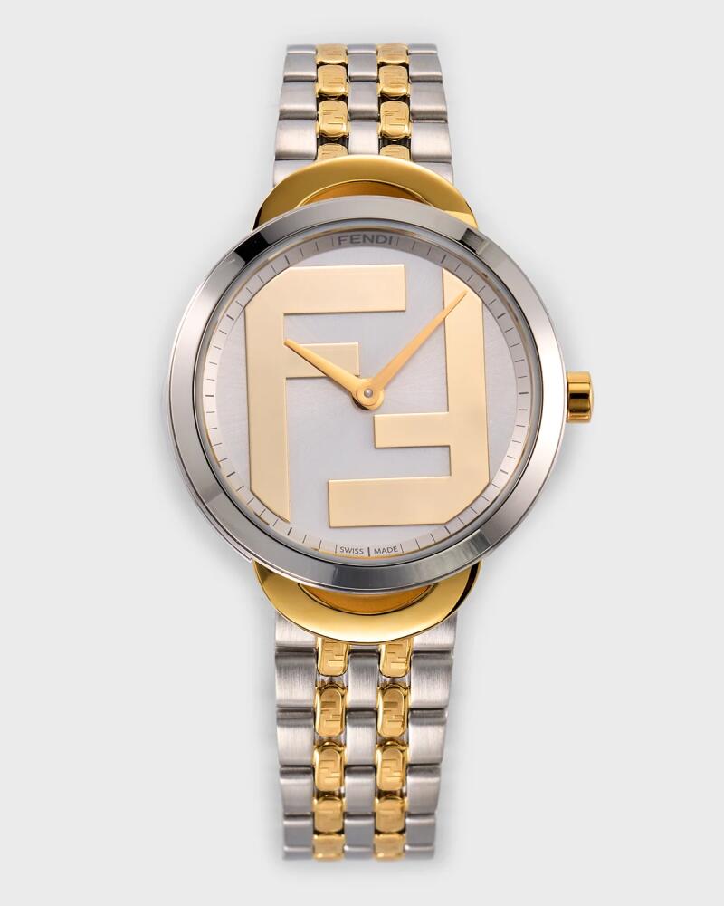 Fendi 30mm Two Tone Bracelet Watch Cover