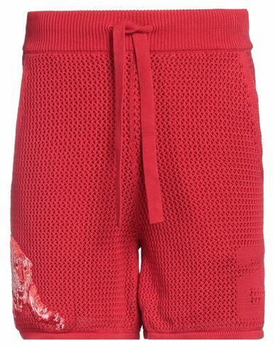 Amiri Man Shorts & Bermuda Shorts Red Cotton Cover