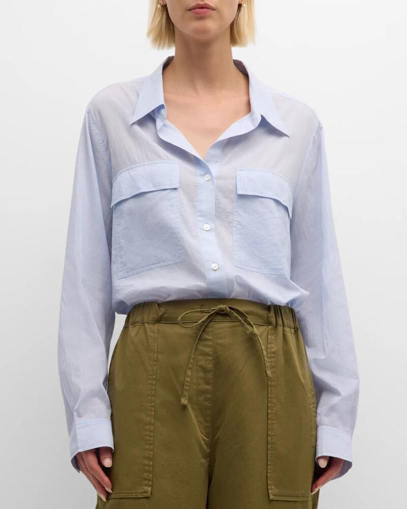 Vanessa Bruno Dim Button-Down Cotton Shirt Cover