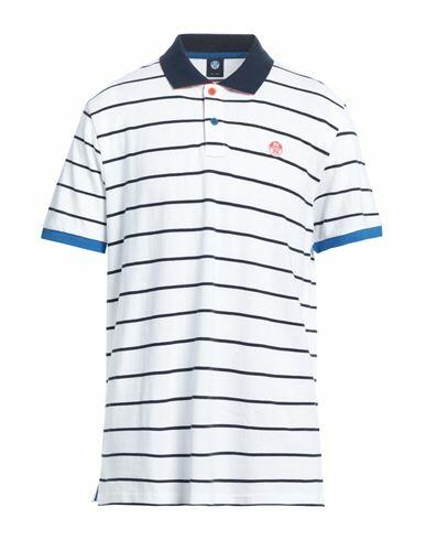 North Sails Man Polo shirt White Cotton Cover