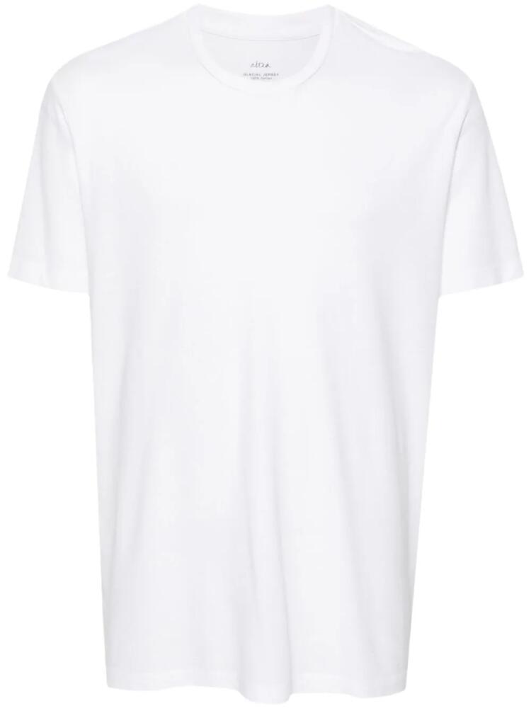 Altea crew-neck cotton T-shirt - White Cover