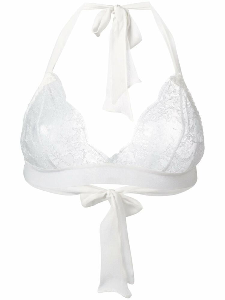 Gilda & Pearl Ava Boudoir bra - White Cover