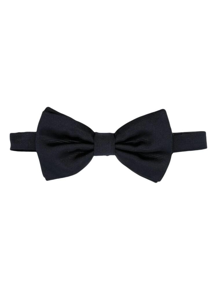 Dolce & Gabbana silk-twill bow tie - Blue Cover