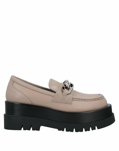 Jeffrey Campbell Woman Loafers Beige Bovine leather Cover