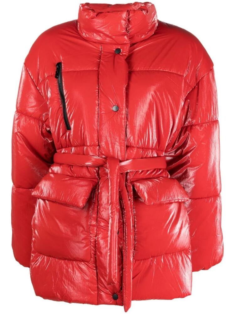 Baum Und Pferdgarten padded funnel neck jacket - Red Cover