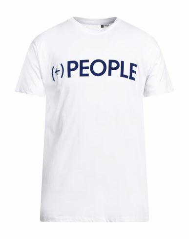 (+) People Man T-shirt White Organic cotton Cover