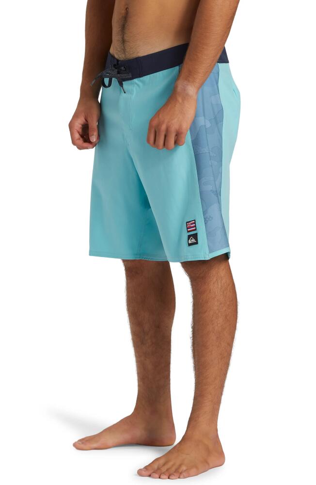 Quiksilver Surfsilk Hawaii Arch Board Shorts in Marine Blue Cover