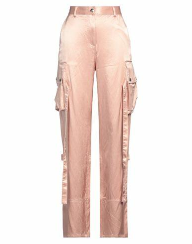 Just Cavalli Woman Pants Pink Cotton, Viscose, Elastane Cover