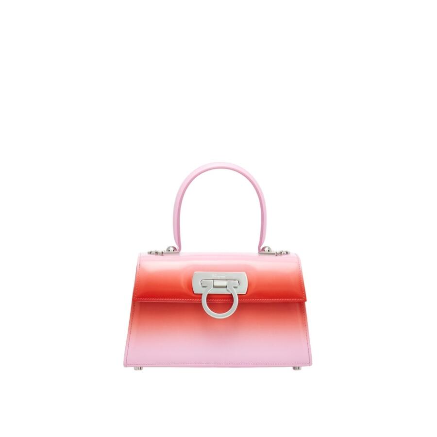 Ferragamo Ombre Leather Iconic Top Handle Bag Cover