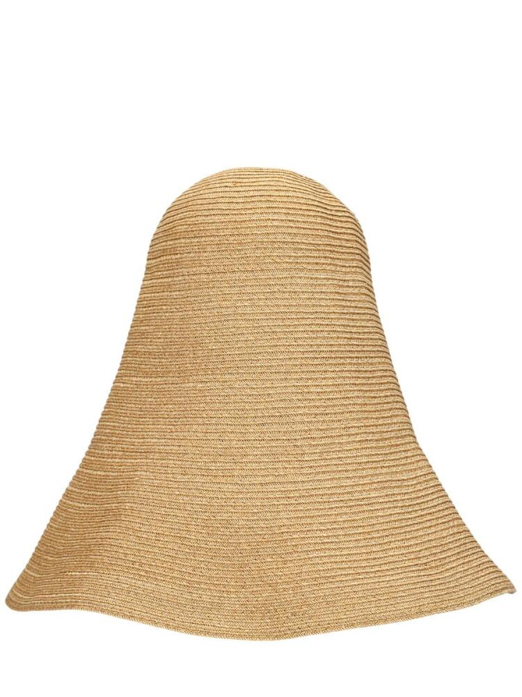 TOTEME Woven Paper & Straw Hat Cover