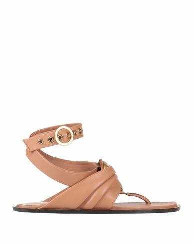 Etro Woman Thong sandal Pastel pink Soft Leather Cover