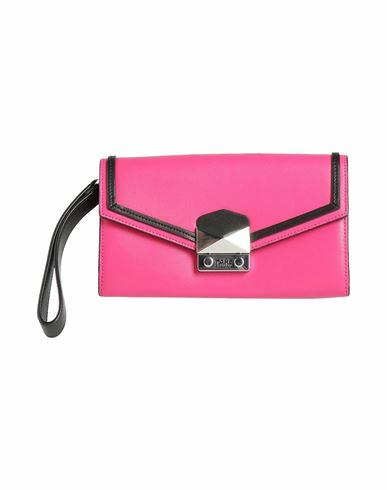 Karl Lagerfeld Woman Wallet Magenta Cow leather Cover