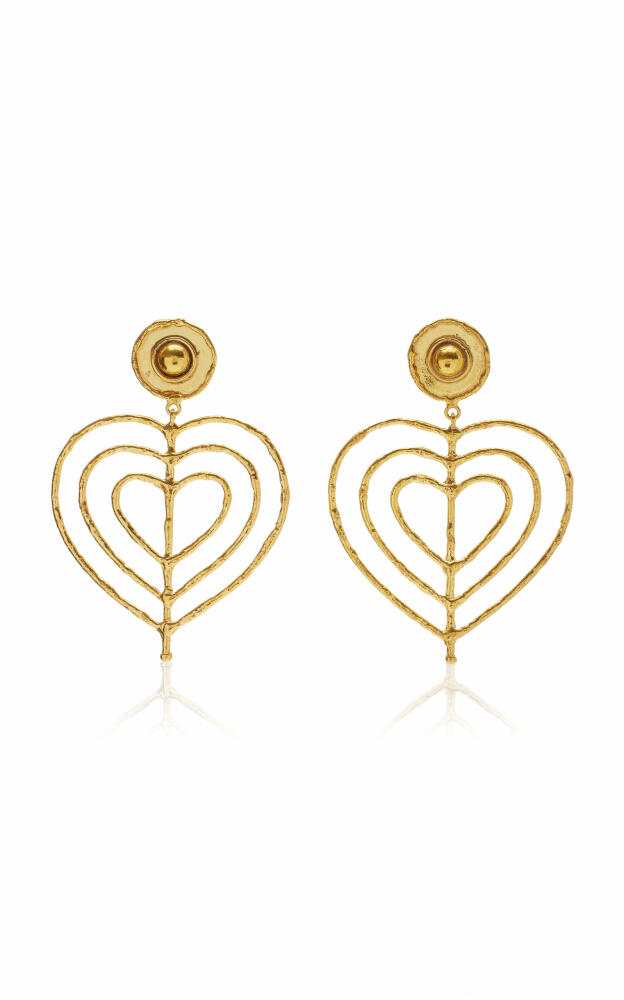 Sylvia Toledano - Valentine 22K Gold-Plated Earrings - Gold - Gifts For Her Cover