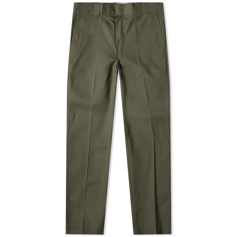 Dickies Men's 873 Slim Straight Work Pant in Olive Green Cover