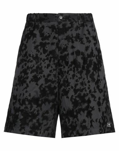 Dsquared2 Man Shorts & Bermuda Shorts Black Polyamide, Cotton, Elastane Cover