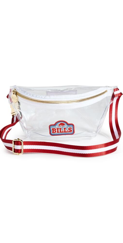 Stoney Clover Lane Buffalo Bills Clear Fanny Pack Red/White Cover