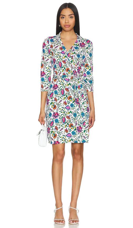 Diane von Furstenberg Jeanne Dress in White Cover