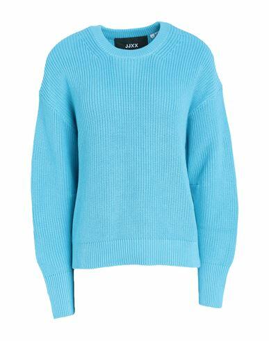 Jjxx By Jack & Jones Woman Sweater Azure Cotton Cover