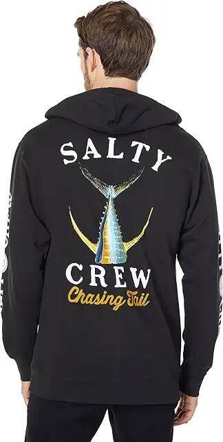 Salty Crew Tailed Hood Fleece (Black) Men's Fleece Cover