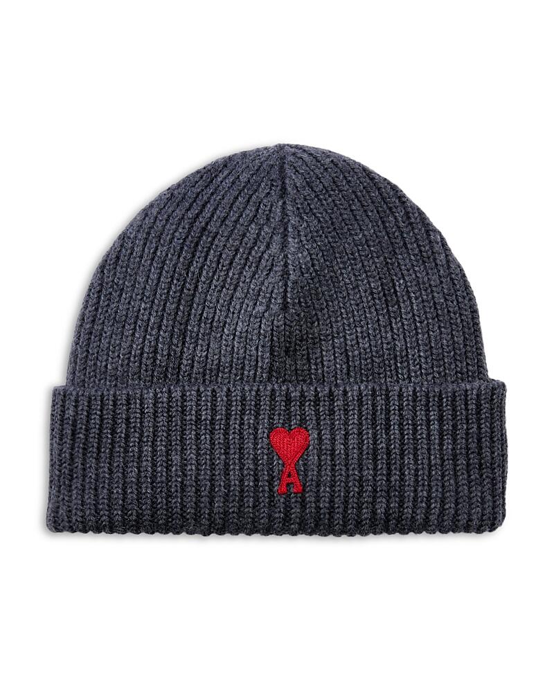 Ami Wool Red Adc Embroidered Beanie Cover