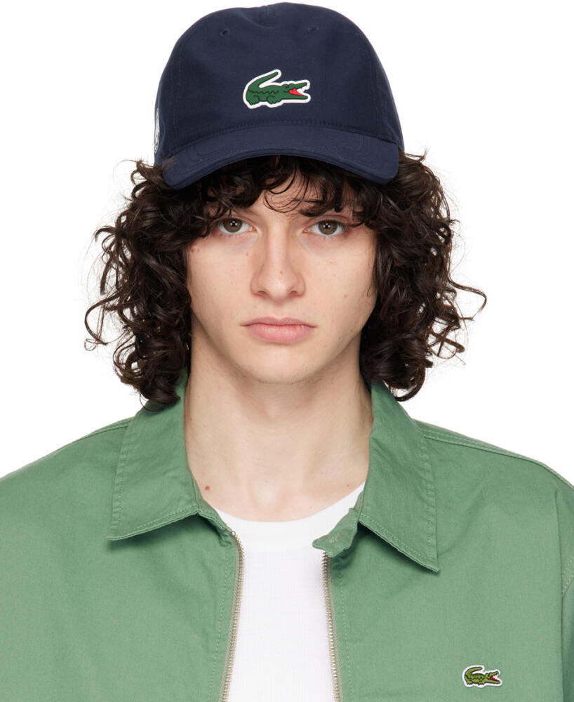 Lacoste Navy Roland Garros Edition Performance Microfiber Cap Cover