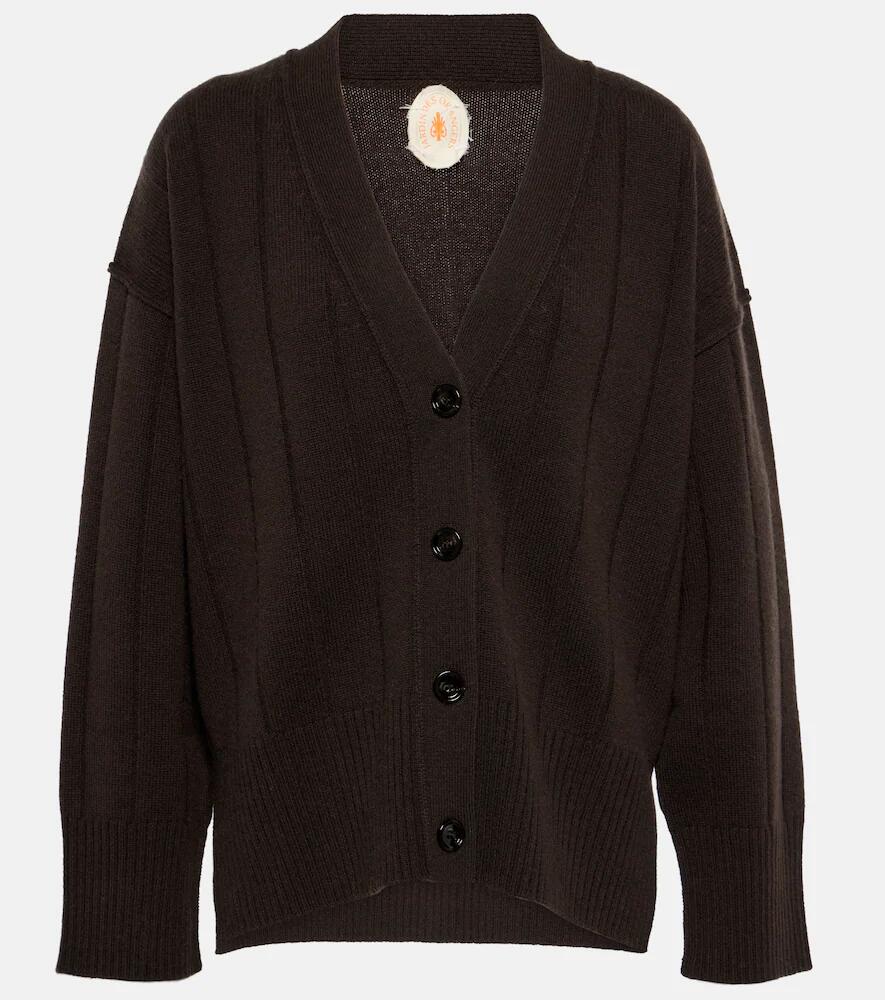 Jardin des Orangers Ribbed-knit wool and cashmere cardigan Cover