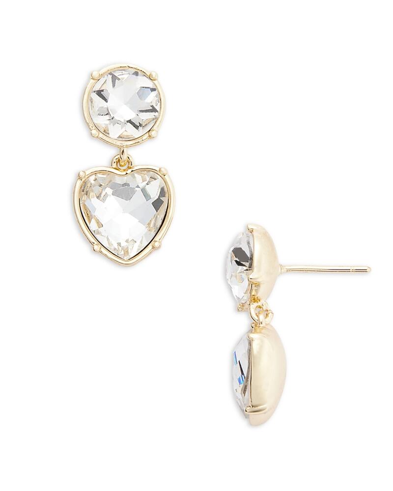 Aqua Small Heart Drop Earrings Exclusive Cover