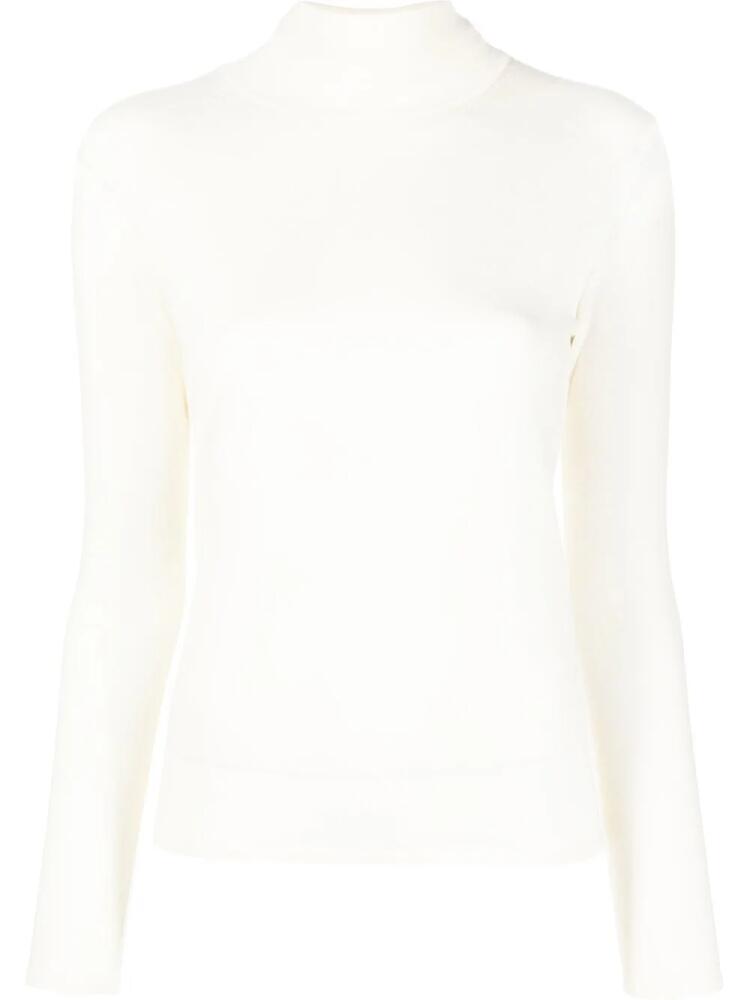 ASPESI roll-neck virgin-wool jumper - Neutrals Cover