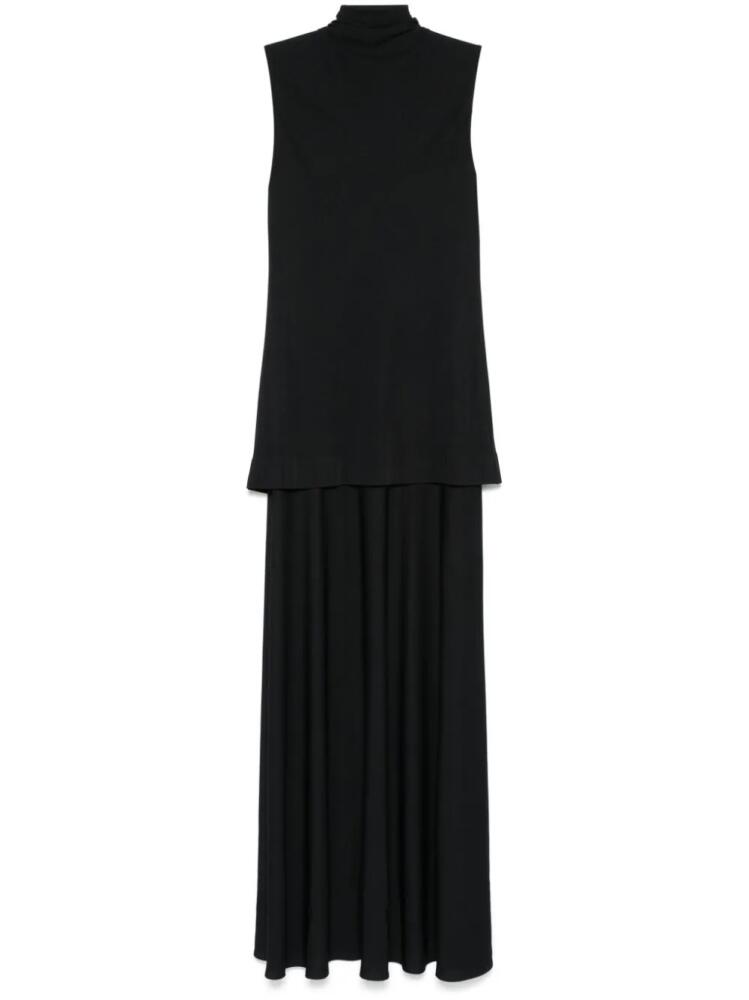 Jil Sander layered midi dress - Black Cover