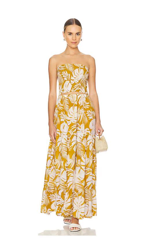 Tiare Hawaii Boracay Maxi Dress in Yellow Cover